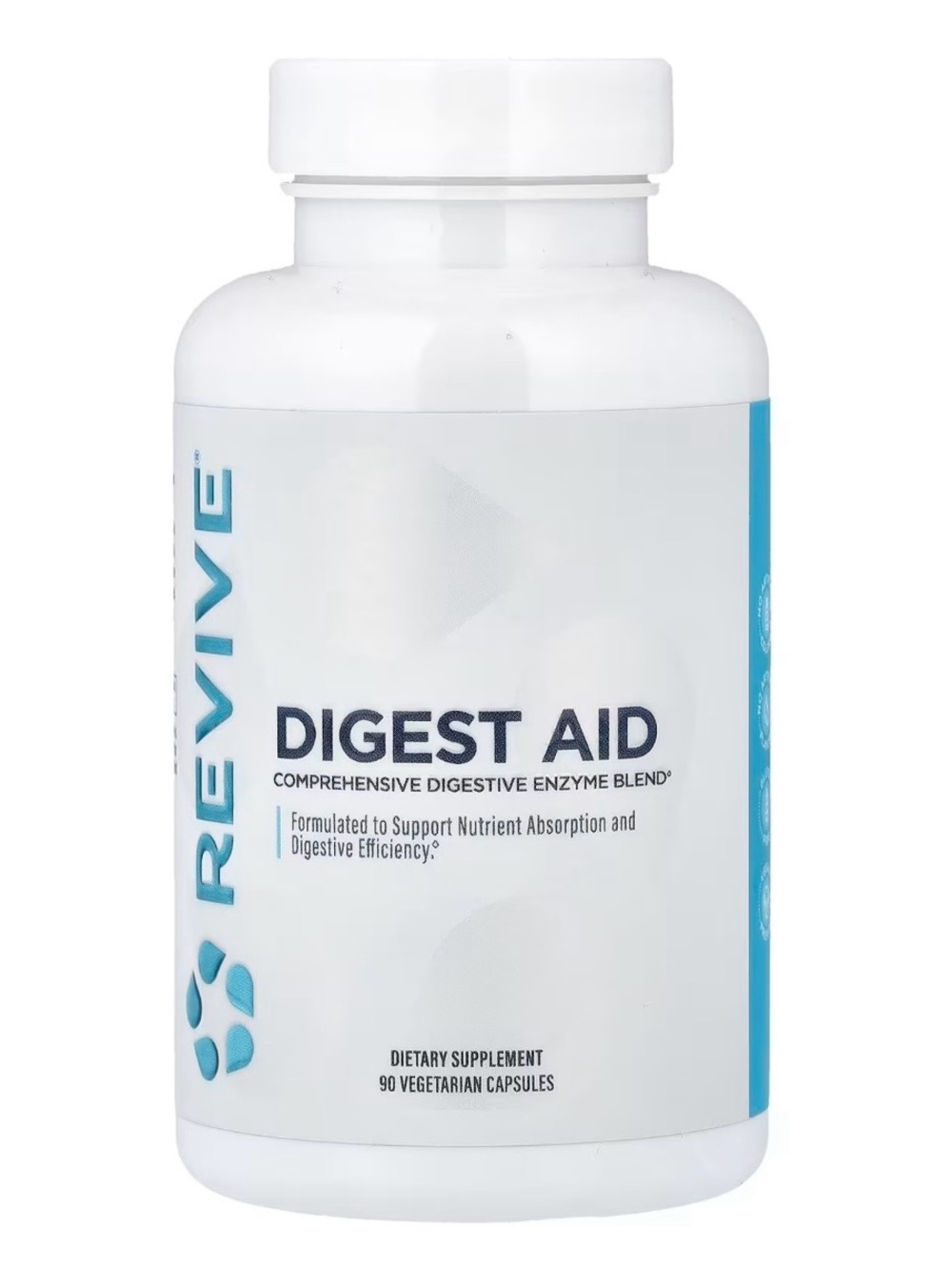 Digest Aid Digestive Enzyme Supplement - White